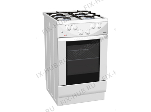 Плита (духовка) Gorenje KN475W-1 (164914, K53E2-V2ND) - Фото